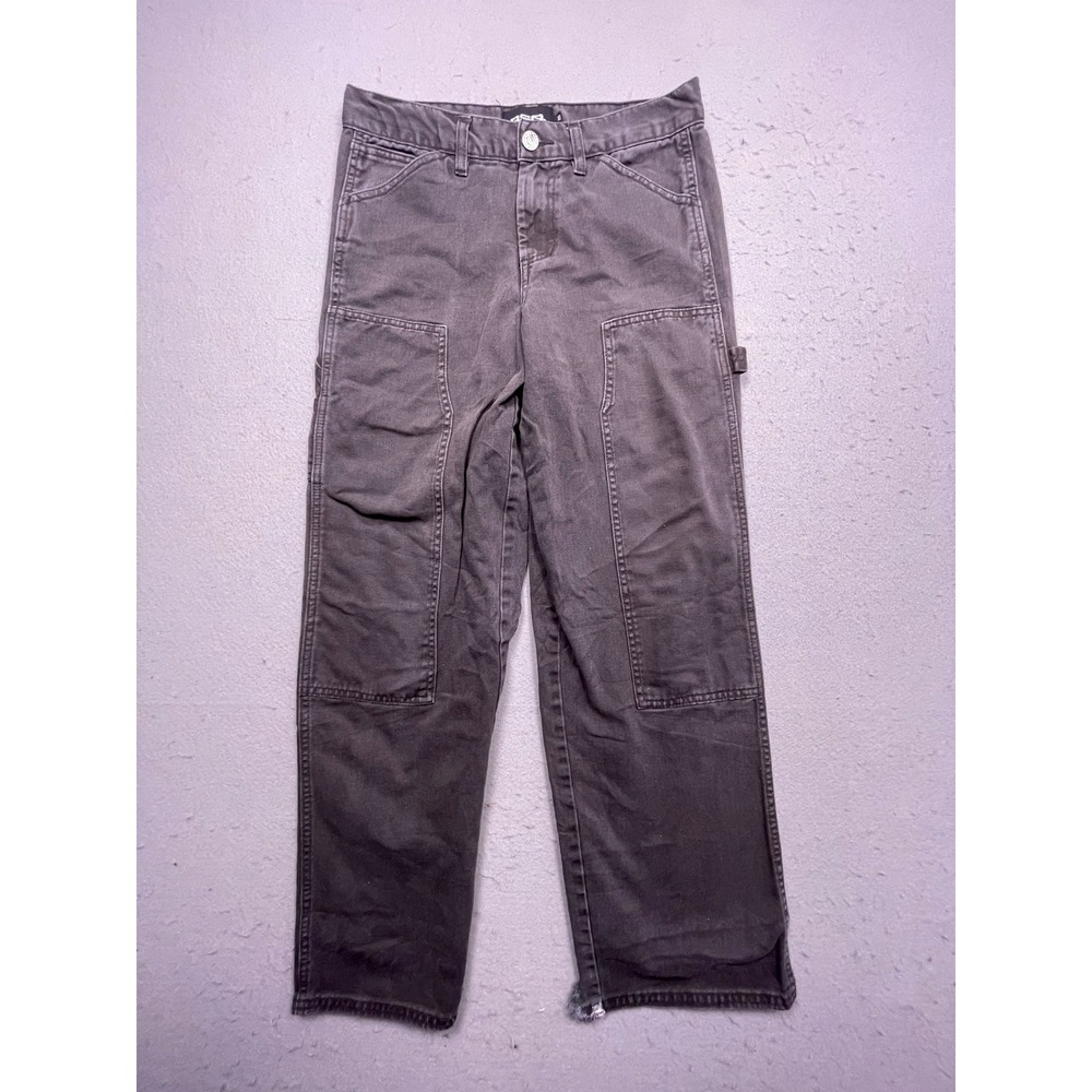 RSQ Straight Carpenter Pants Cotton Denim Gray Size 18 Boys